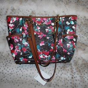 NWT Calvin Klein Floral Tote